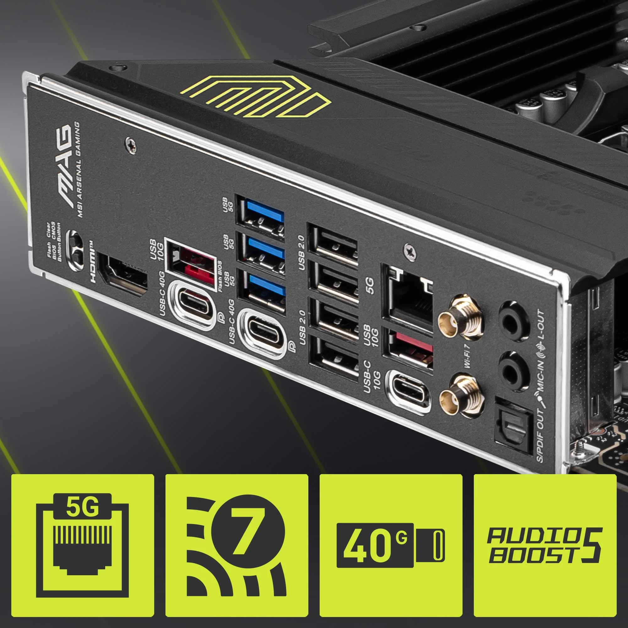 Document Ultra Connect 5G LAN: Realtek 5Gbps LAN denetleyici, birinci s�n�f a� ��z�m� ile