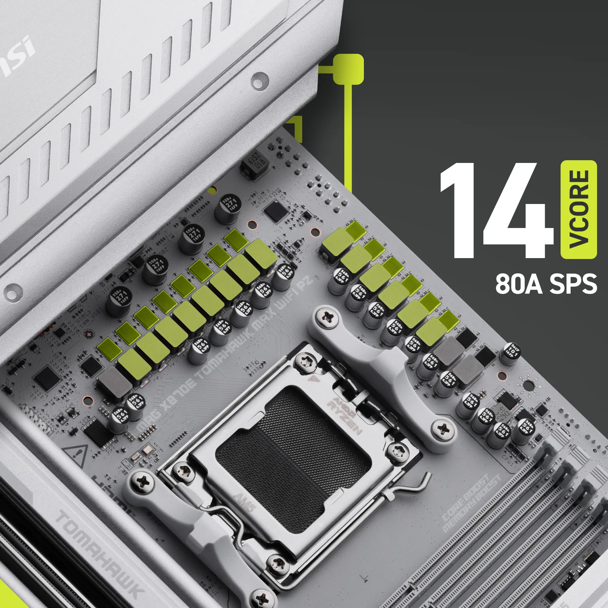 Document Ultra G�� - 14 Duet Rail 80A SPS G�� Sistemi �zel Core Boost teknolojisi ve EZ O