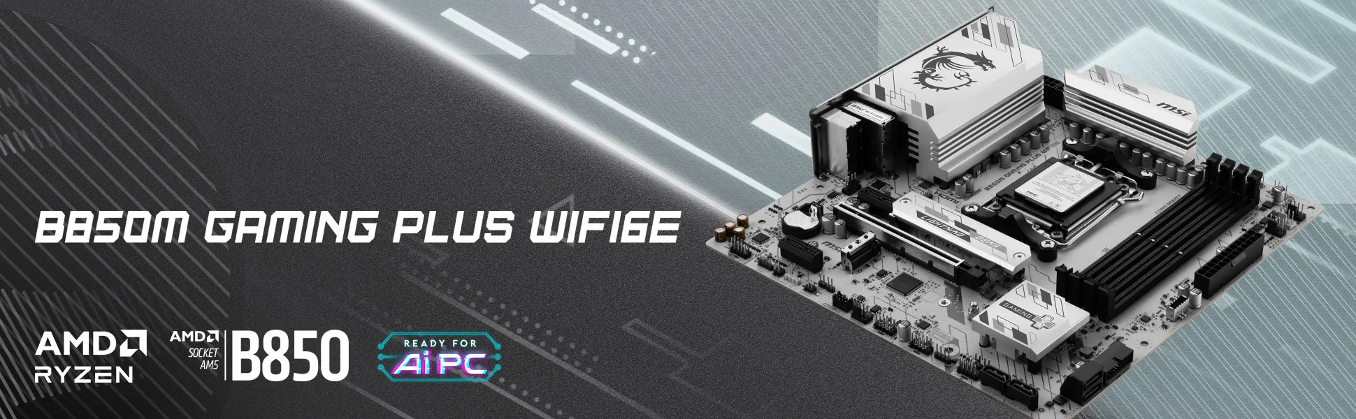Document Yar��� Kazan�n B850M GAMING PLUS WIFI6E, AMD Ryzen 9000 / 8000 / 7000 serisi mas