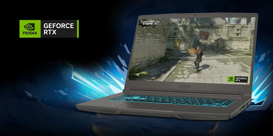 THIN 15 B13UC-2868XTR thin 15 b13uc 2868xtr geforce rtx 30 serisi laptoplar nihai oyun deneyimi