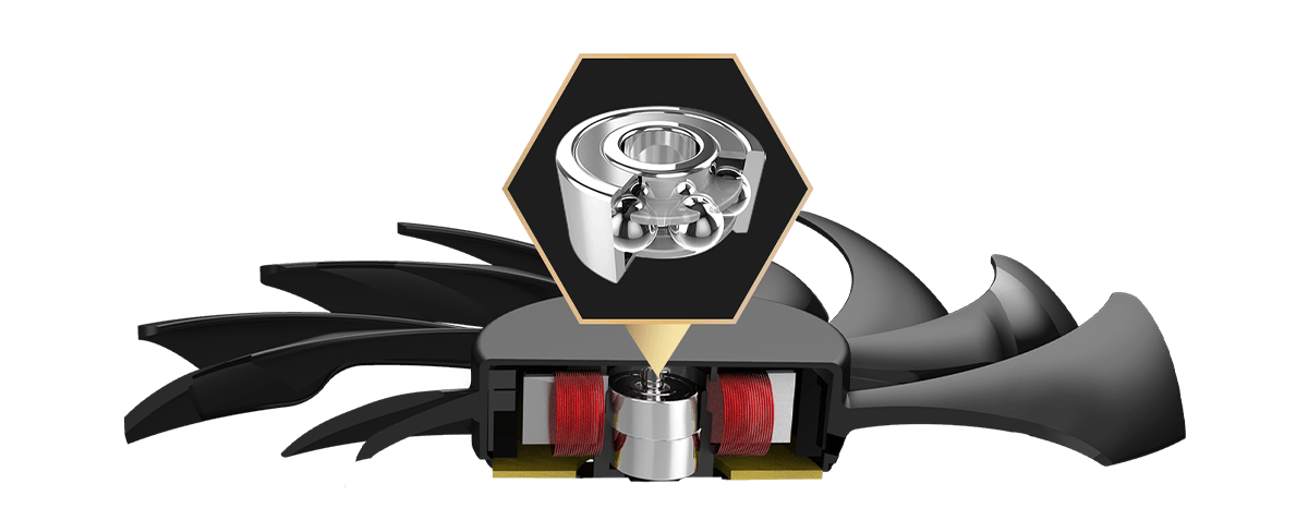 Radeon RX 6600 ARMOR 8G BALL BEARING