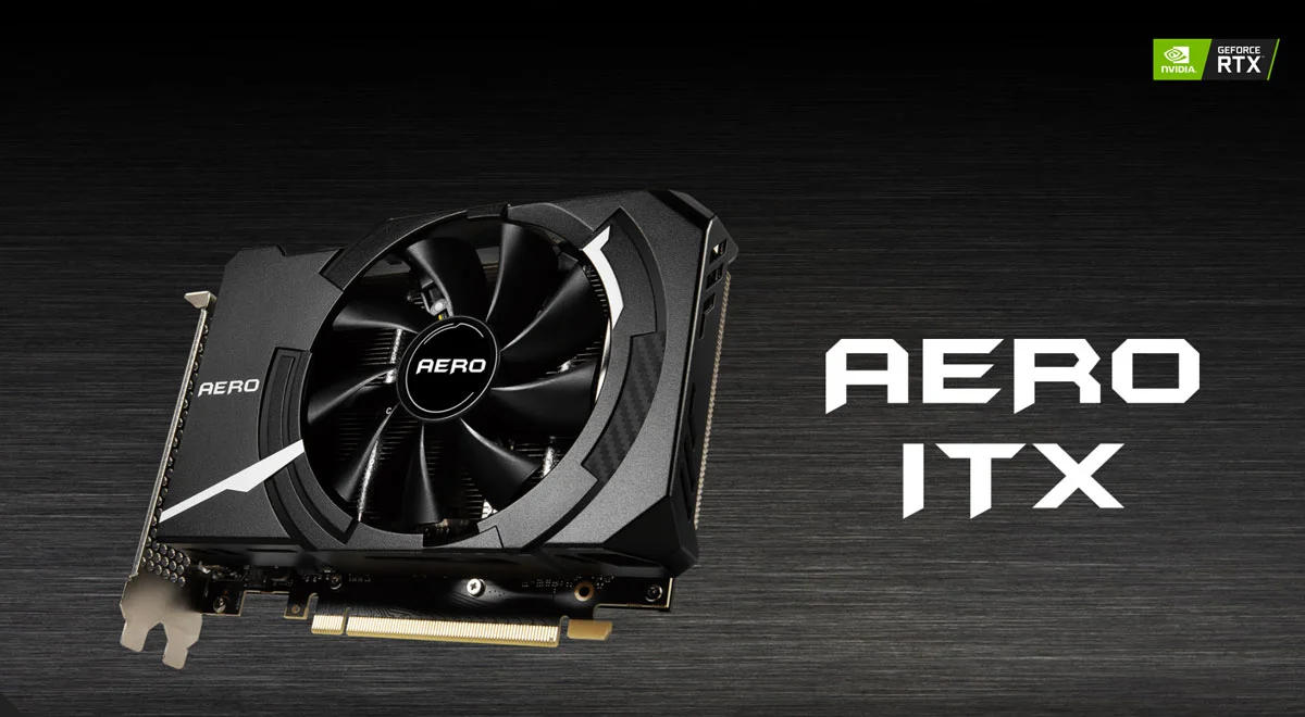 GeForce RTX 3060 Ti AERO ITX GeForce RTX 3060 Ti AERO ITX