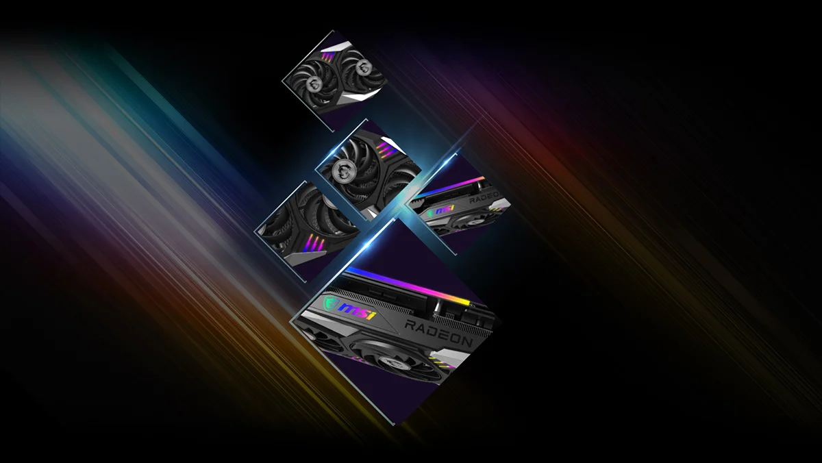 Radeon RX 6950 XT GAMING X TRIO 16G LIGHT 'EM UP