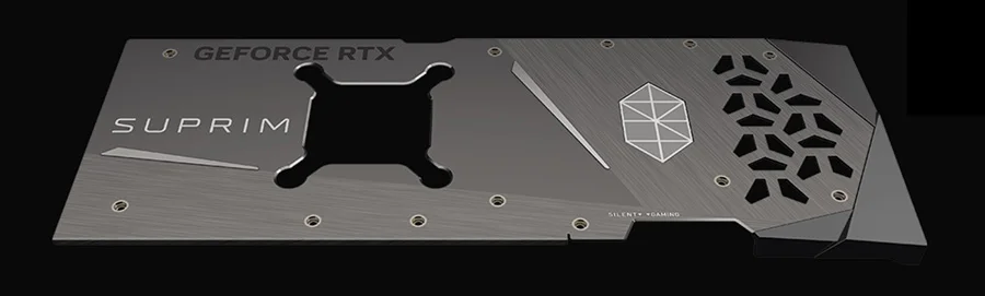 MSI METAL BACKPLATE Sa�lam metal taban plakas� alt�nda yer alan termal yast�klar ek
