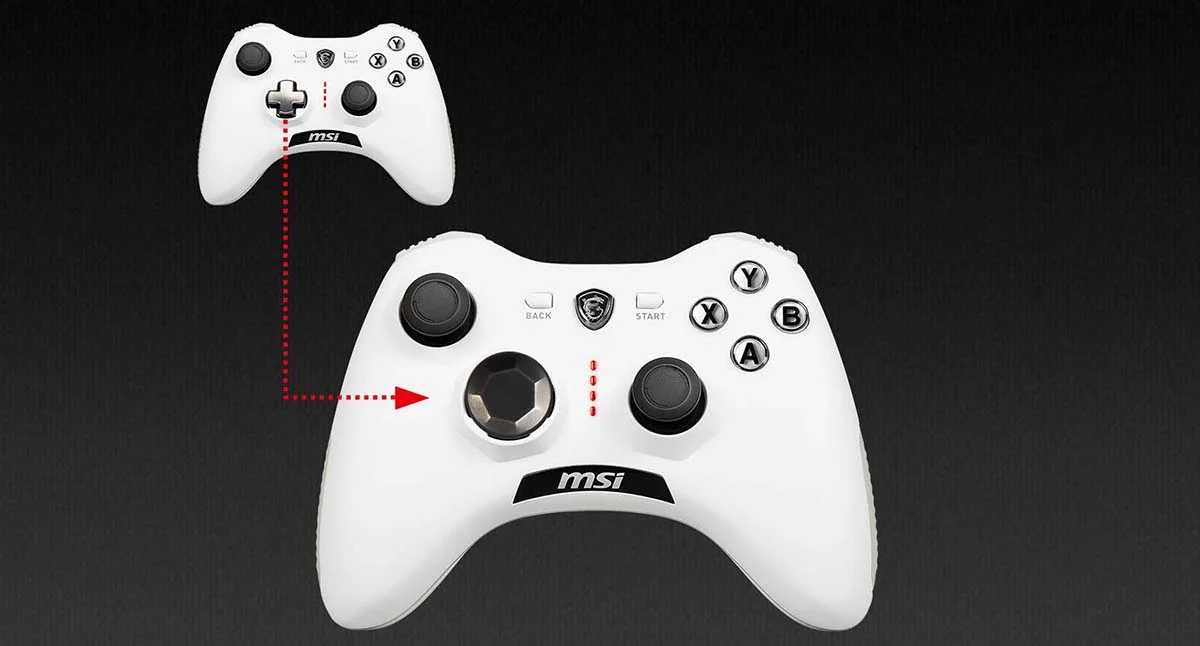 GC30 V2 msi gc20 v2 white d-pad cover