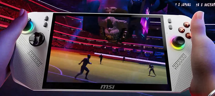 MSI S�r�kleyici ve Ta��nabilir Birinci s�n�f 8 in� 120Hz Gaming s�n�f� ekranda benze