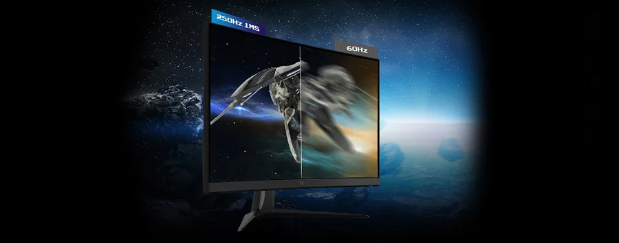 g27c4x 250hz tazeleme orani 1ms tepki suresi