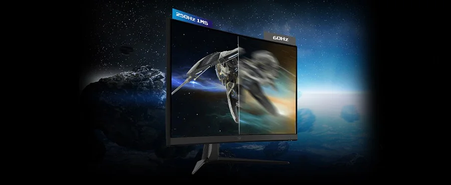 g32c4x 250hz tazeleme orani 1ms tepki suresi