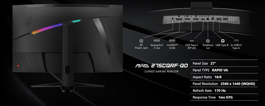mag 275cqrf qd io ports