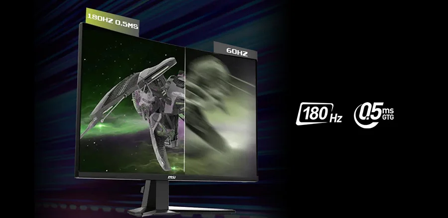 mag 27c6f 180hz tazeleme orani 0 5ms tepki suresi