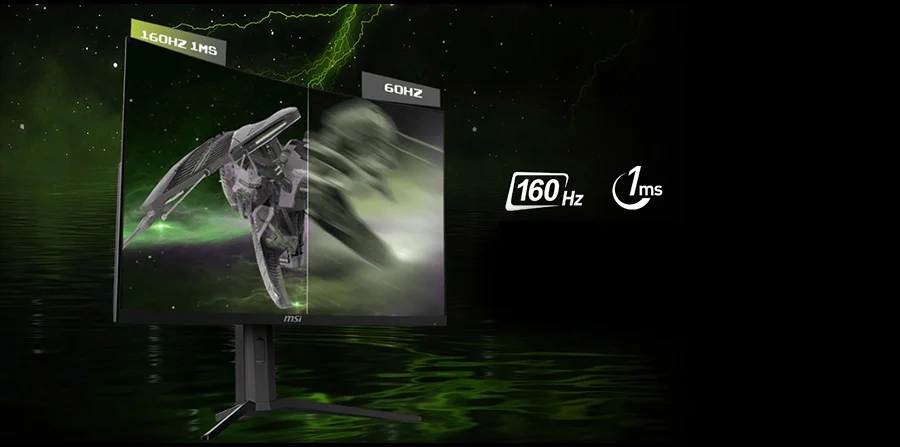 mag 321cup 160 hz tazeleme orani 1 ms tepki suresi