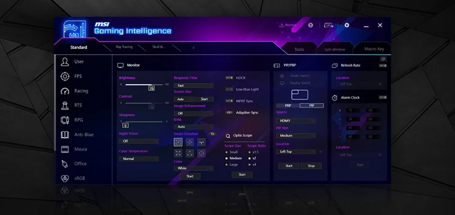 mag 322urdf e16 gaming intelligence app avantajlari