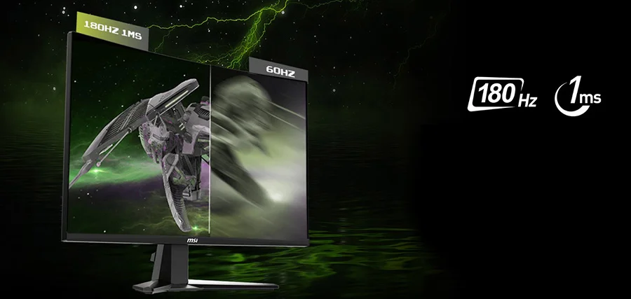 mag 345cqr 180 hz tazeleme orani 1 ms tepki suresi