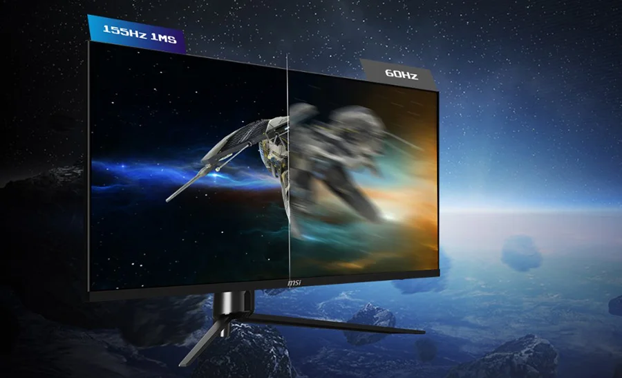 mag401qr 155hz tazeleme orani 1ms tepki suresi