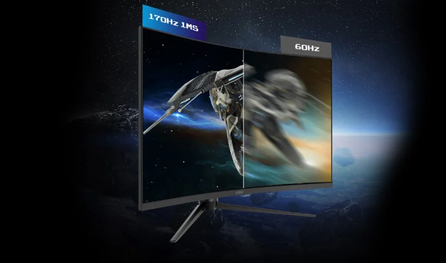 msi 170hz tazeleme orani 1ms tepki suresi