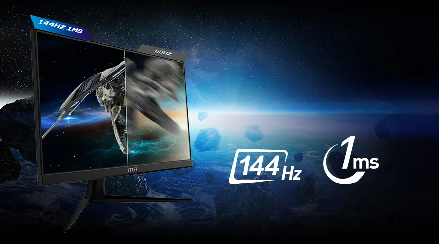 optix g241 144hz tazeleme orani 1ms tepki suresi