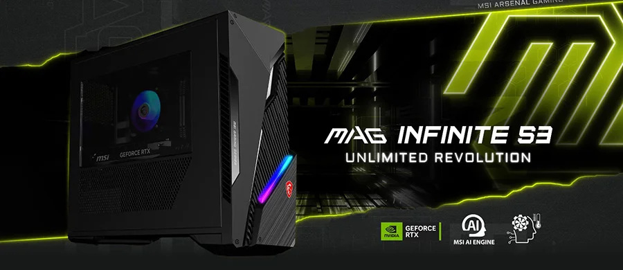 MAG INFINITE S3 14NUC7-1436EU mag infinite s3 14nuc7 1436eu sinirlari yikan devrim
