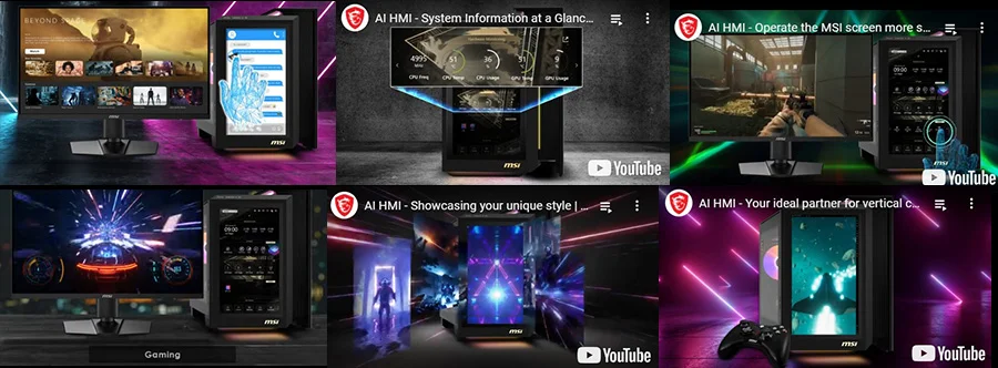MEG VISION X AI 2NVV7-004EU meg vision x ai 2nvv7 004eu tek dokunusla keskin oyun senaryolar arasi otomatik gecis