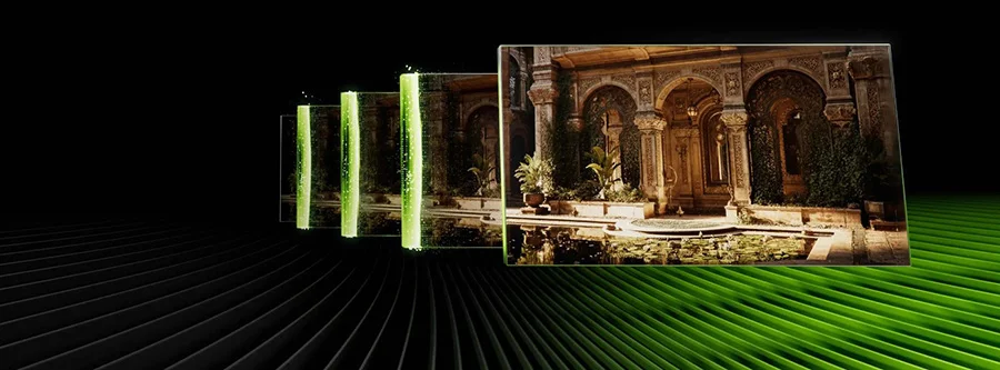 MEG VISION X AI 2NVV9-056TR meg vision x ai 2nvv9 056tr nvidia dlss 4 supreme speed superior visuals powered by ai