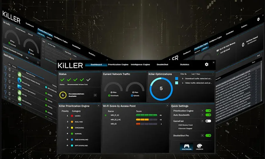 MEG VISION X AI 2NVZ9-052TR meg vision x ai 2nvz9 052tr intel killer networking ai ile guclendirildi