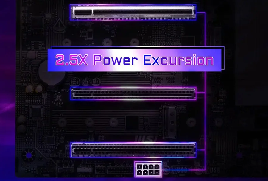MPG INFINITE X3 AI 2NVP7-640EU mpg infinite x3 ai 2nvp7 640eu destek pcie gucu