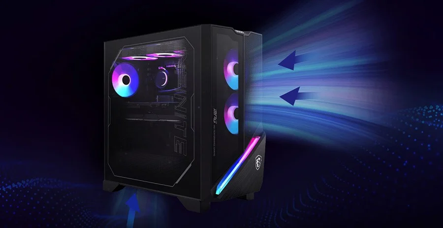 MPG INFINITE X3 AI 2NVP7-640EU mpg infinite x3 ai 2nvp7 640eu silent storm cooling ai