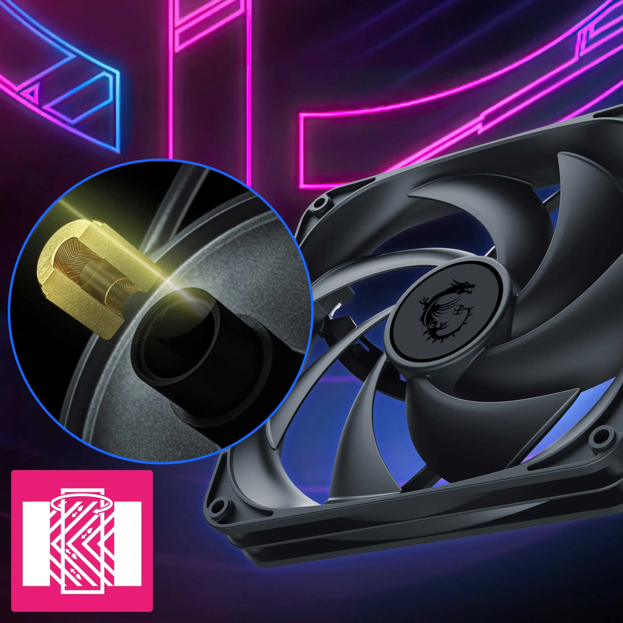 Document 135 mm FDB Fan 135 mm FDB (ak��kan dinamik rulmanl�) fan, g�venilir so�utma perf