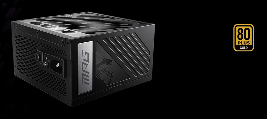 MSI 80 PLUS GOLD SERT�F�KALI G�� kayna��n�z�n verimlili�i sisteminizin performans�n�