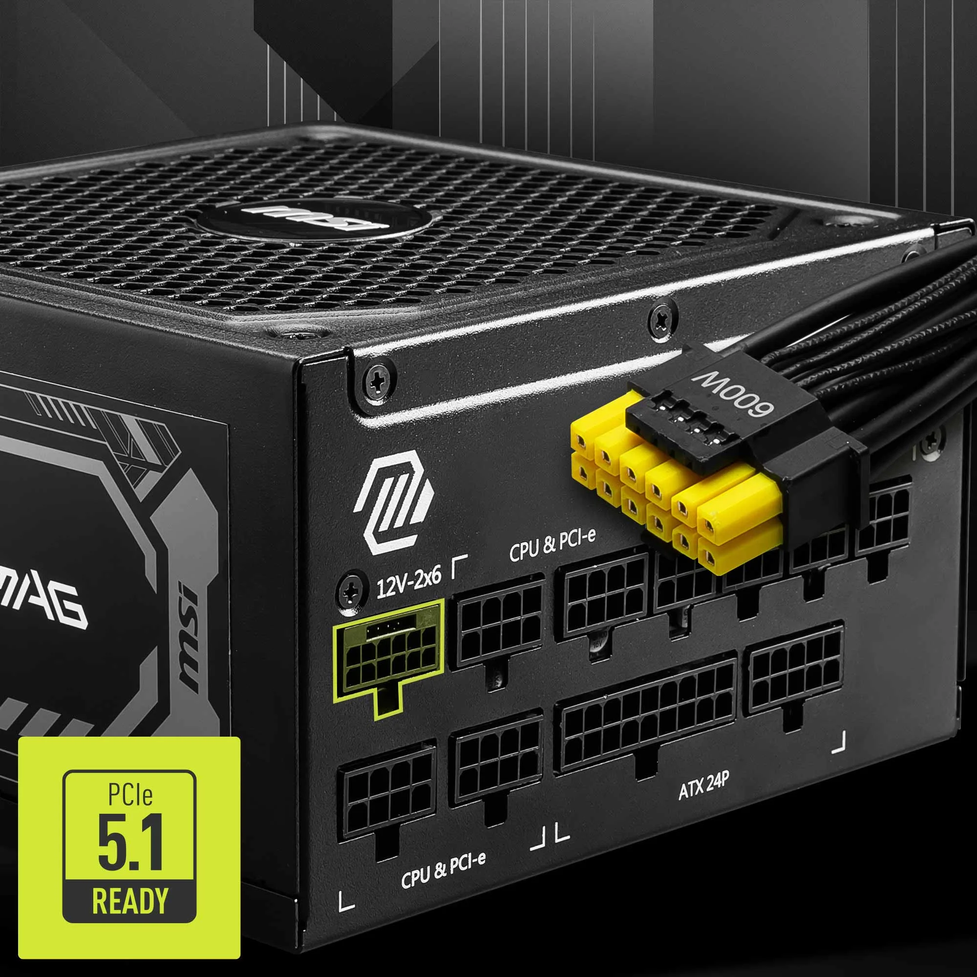 Document PCIe 5.1 GPU Deste�i (Yerle�ik 16-pin konnekt�r�) Yerle�ik 16-pin (12V-2x6) PCIe