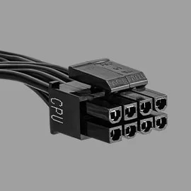 MPG A750GF x2 EPS Connector 8-PIN (4+4)700mm � 10mm