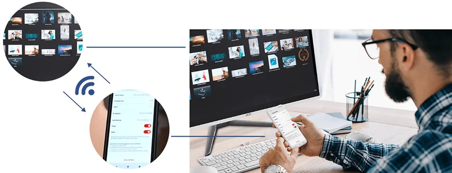 PRO AP222T 13M-070XTR pro ap222t 13m 070xtr sinirsiz kablosuz baglanti msi cloud center wifi