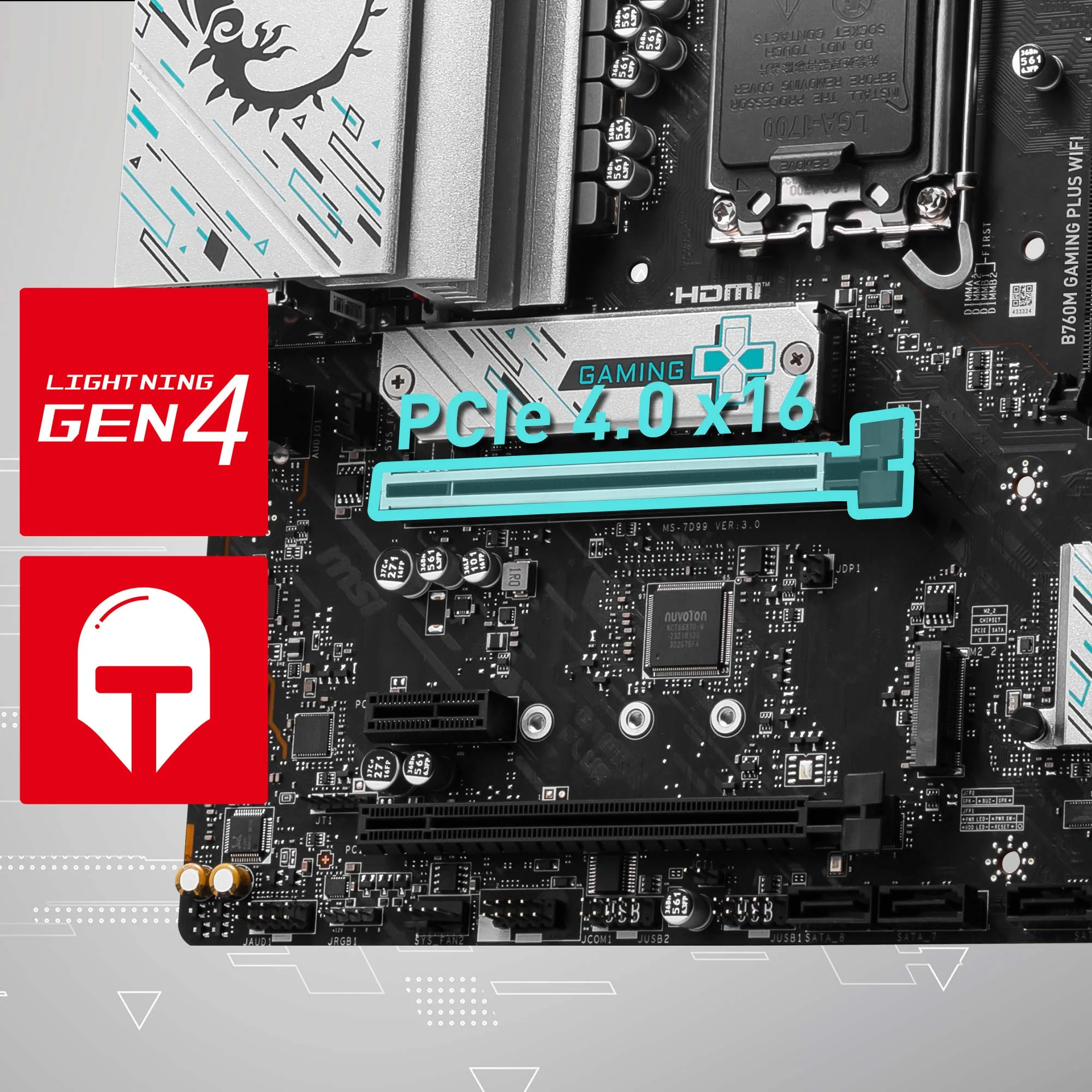 Document 1 x G��lendirilmi� PCIe 4.0 x16 Slot MSI PCI Express Steel Armor slotlar� a��r e