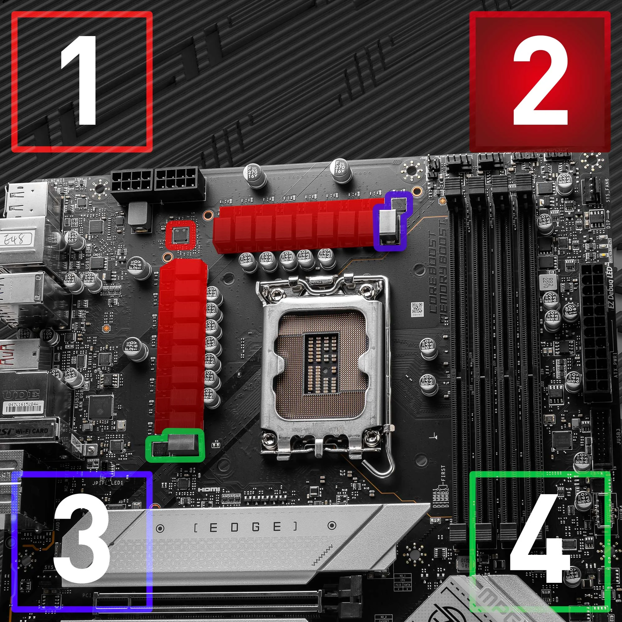 Document 16+1+1 Duet Rail G�� Sistemi - 90A Ak�ll� G�� �zel Core Boost teknolojisi ile MP