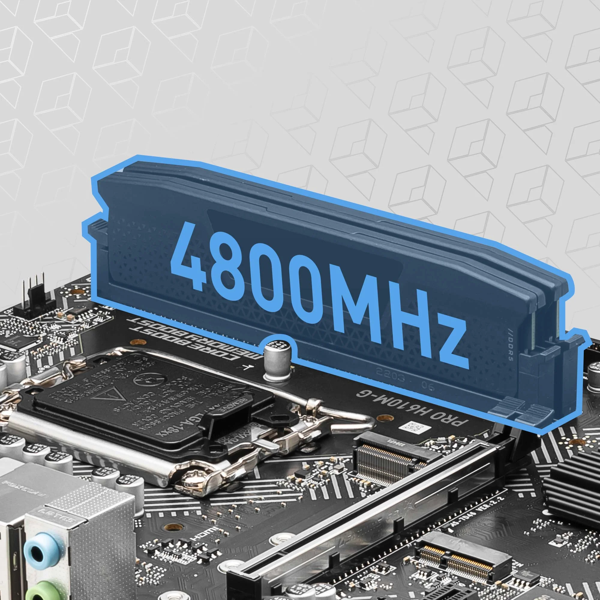 Document 2 x DDR5 Dual Channel (4800 MHz) Memory Boost: Tamamen izole edilen DDR devreler