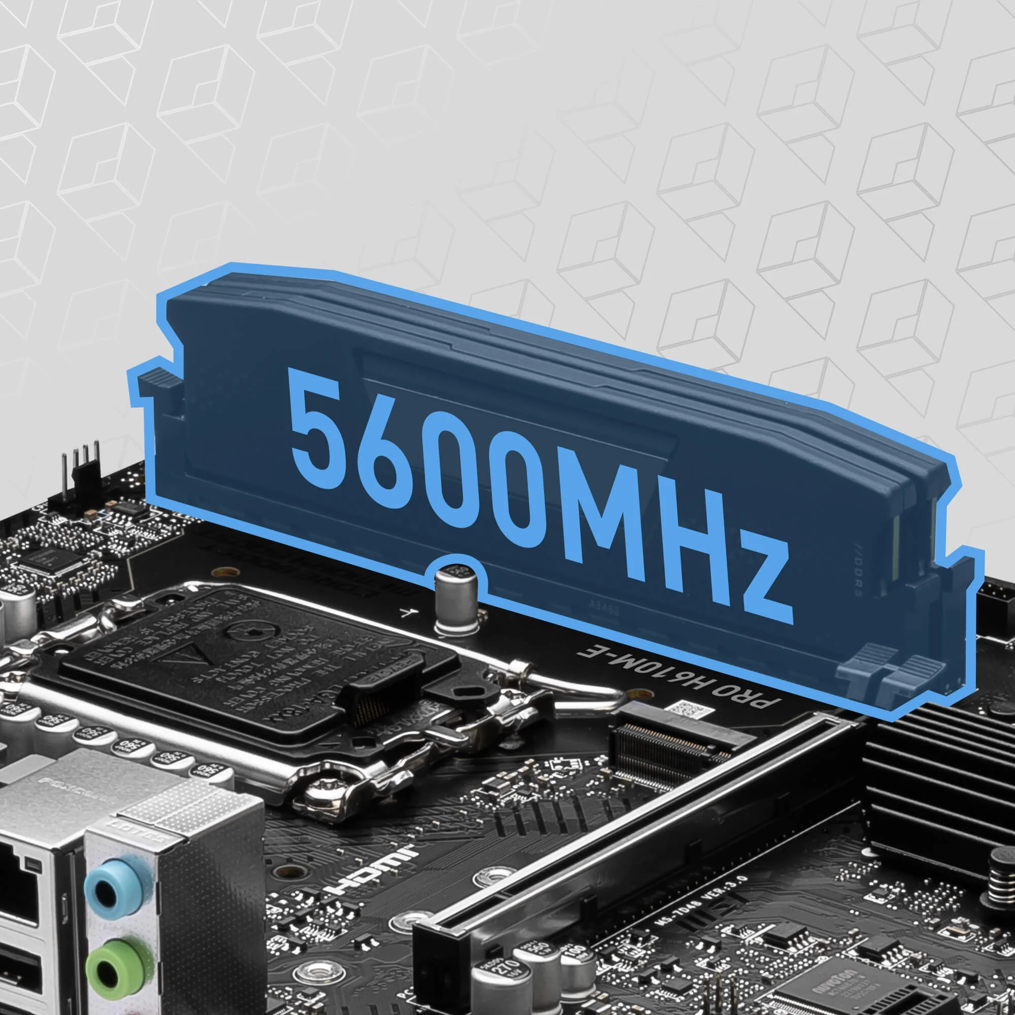 Document 2 x DDR5 Dual Channel (5600 MHz) Memory Boost: Tamamen izole edilen DDR devreler