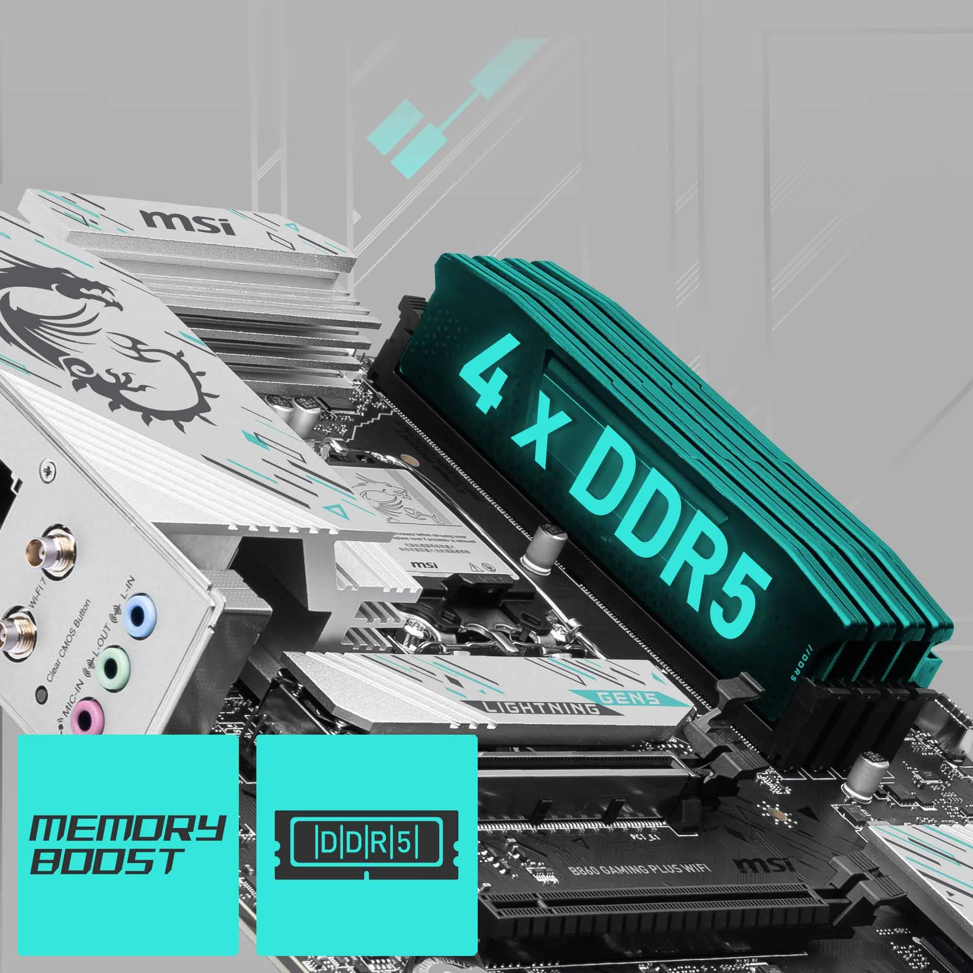 Document 4 x DDR5 Dual Channel (8600+ MT/s OC)* Memory Boost: DDR devrelerinin di�er bile