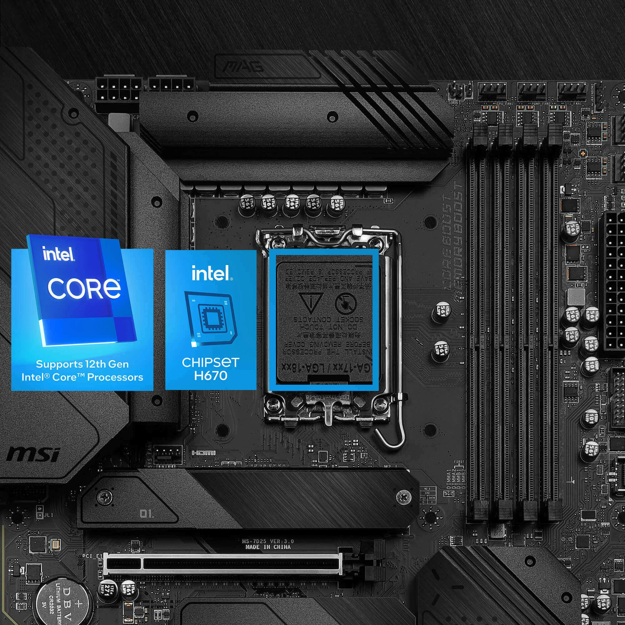 MAG B660M MORTAR WIFI DDR4 INTEL CORE 12.NES�L ��LEMC�LER� DESTEKLER. MAG H670 TOMAHAWK WIFI DDR4 anakart,