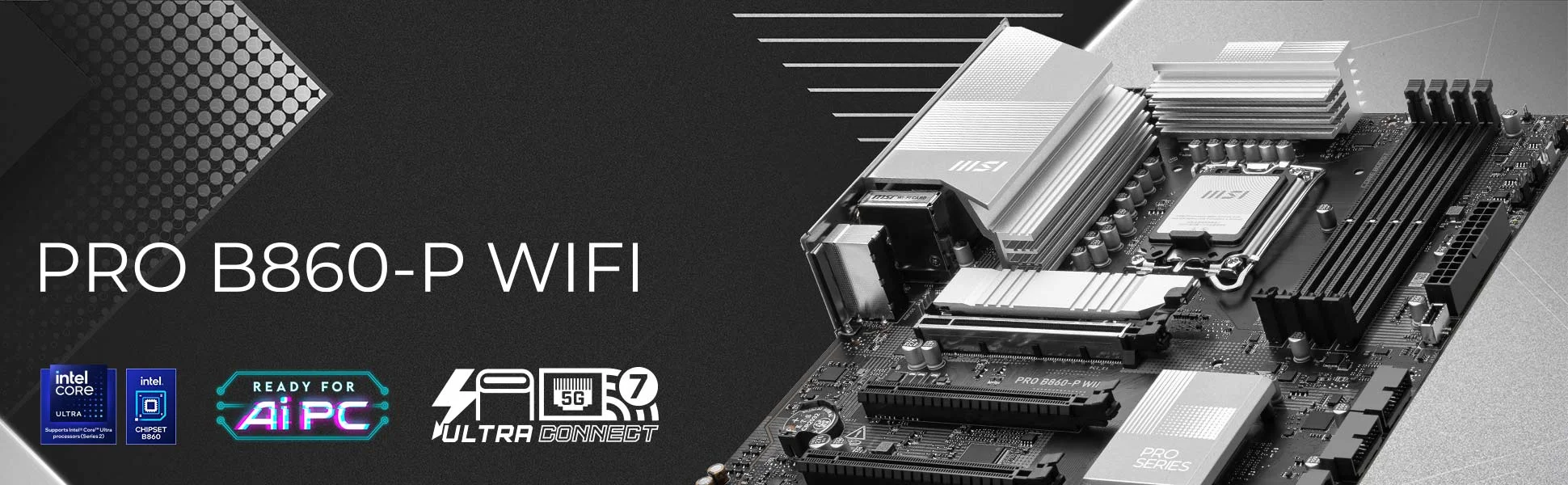 Document ��yerinde Zerafet PRO B860-P WIFI tasar�m odakl� bir ATX anakartt�r. 12 Duet Rai