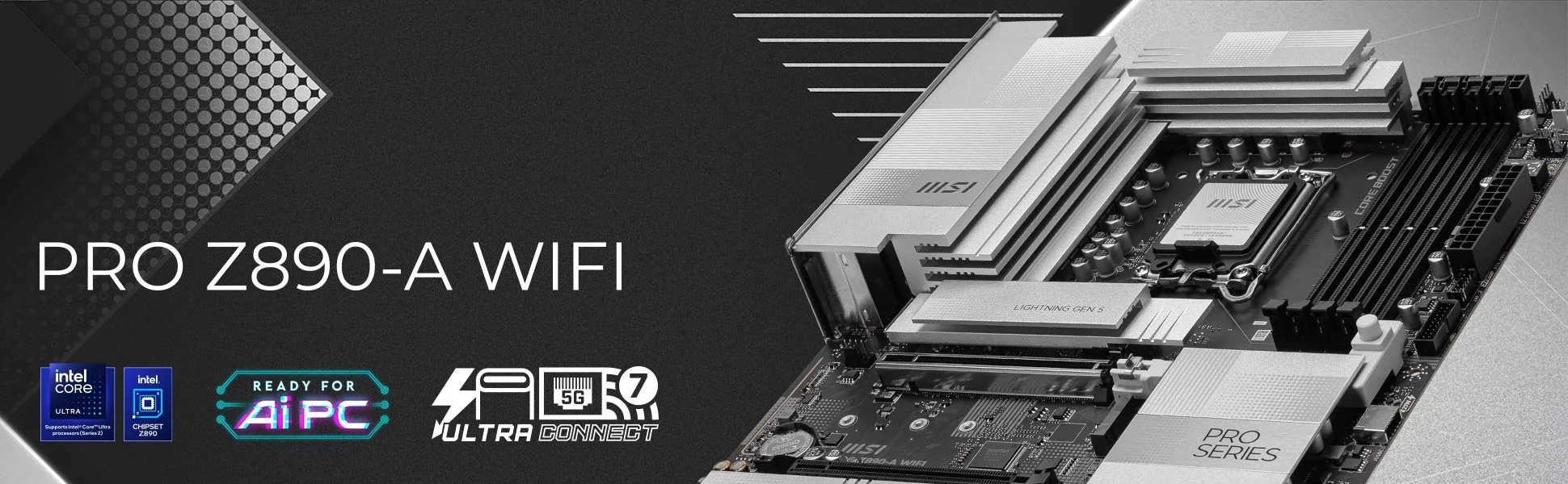 Document ��yerinde Zerafet PRO Z890-A WIFI, tasar�m odakl� bir ATX anakartt�r. 16 Duet Ra