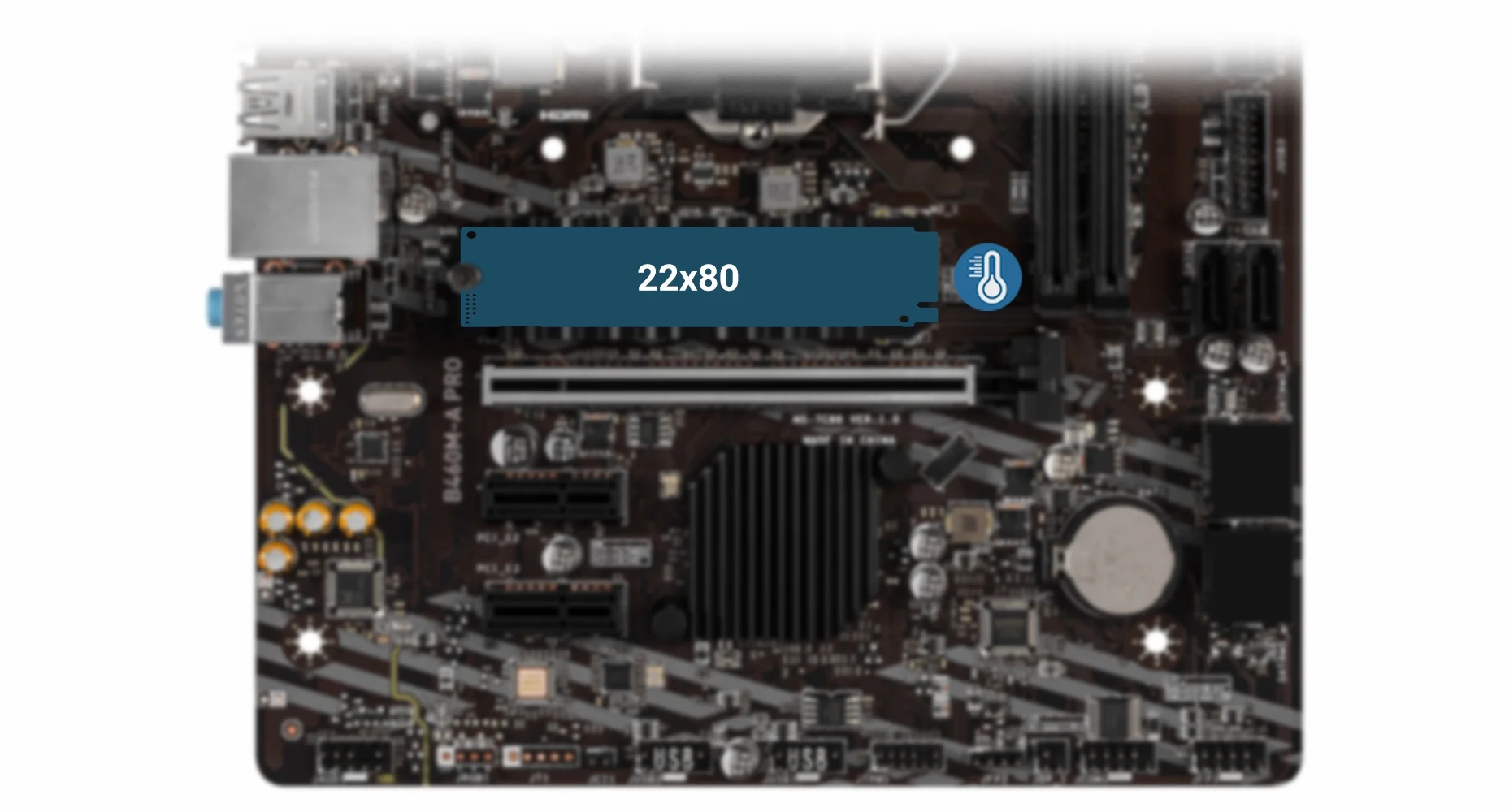 B460M-A PRO MSI B460M-A PRO TURBO M.2 WITH M.2 SHIELD FROZR