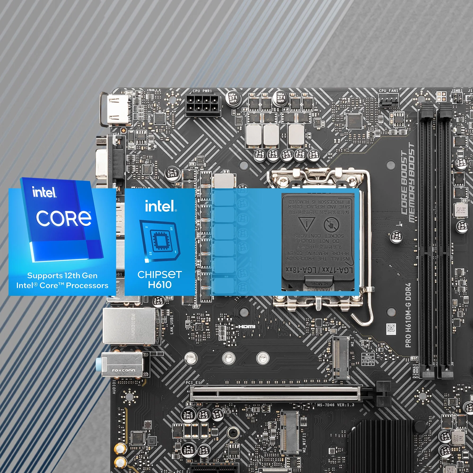 PRO H610M-G DDR4 msi Pro H610M-G DDR4