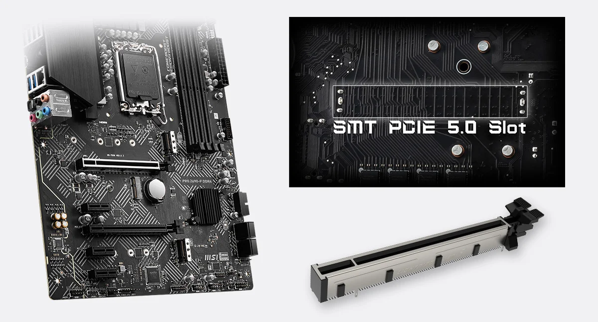 MSI PRO Z690 Reseller page -P DDR4 MSI PRO Z690-P DDR4 LIGHTNING GEN 5 PCI-E