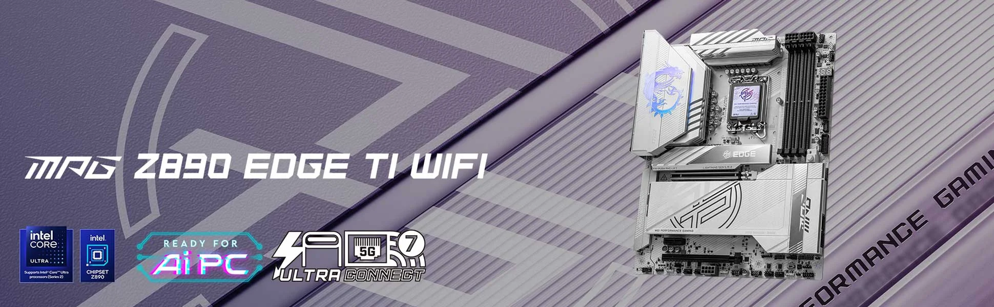 Document Performans� Tarz�n�zla Birle�tirin MPG Z890 EDGE TI WIFI oyun odakl� bir ATX ana