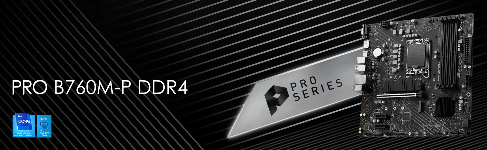 Document PROFESYONEL VE �IK PRO B760M-P DDR4 i� odakl� bir Micro-ATX anakartt�r. En yeni