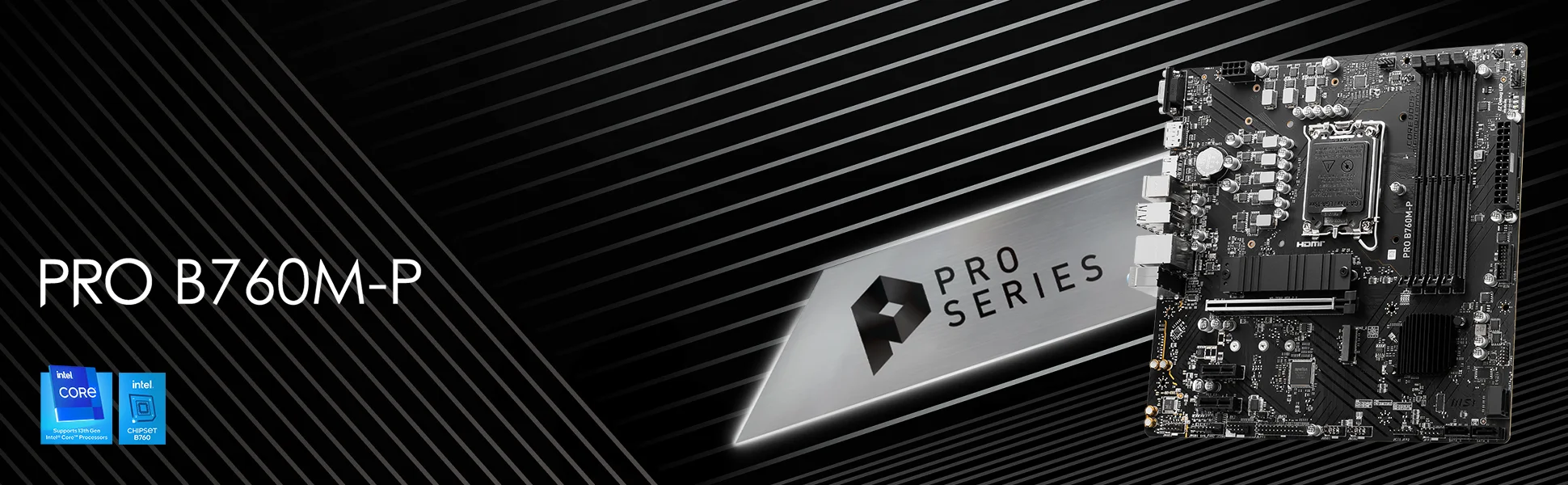 Document PROFESYONEL VE �IK PRO B760M-P i� odakl� bir Micro-ATX anakartt�r. En yeni Intel
