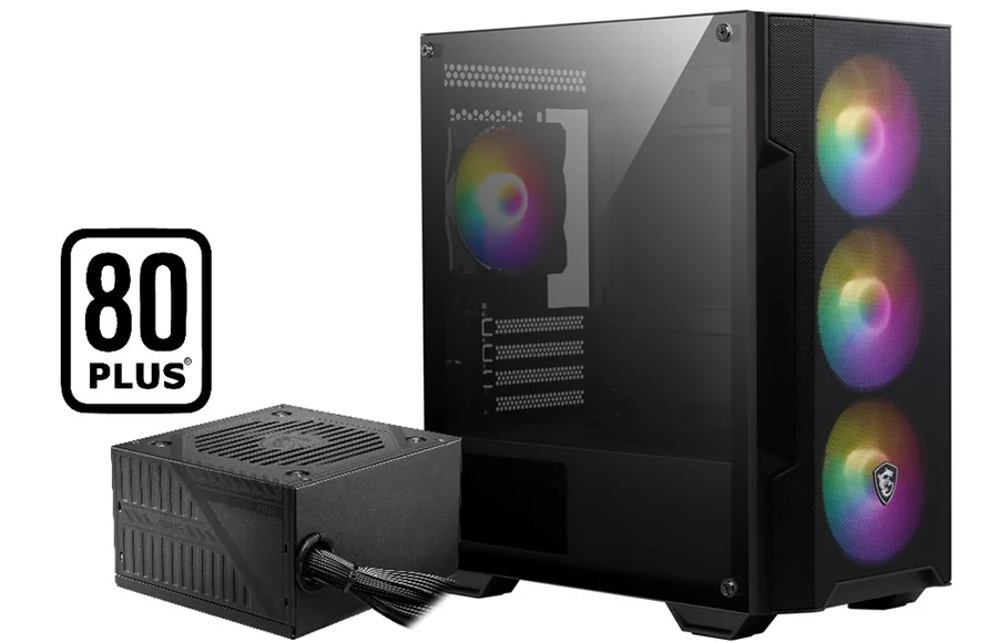 MAG FORGE M100A MAG FORGE M100A D60 m-ATX anakart deste�i 300 mm'ye kadar GPU uzunlu�u deste�i O