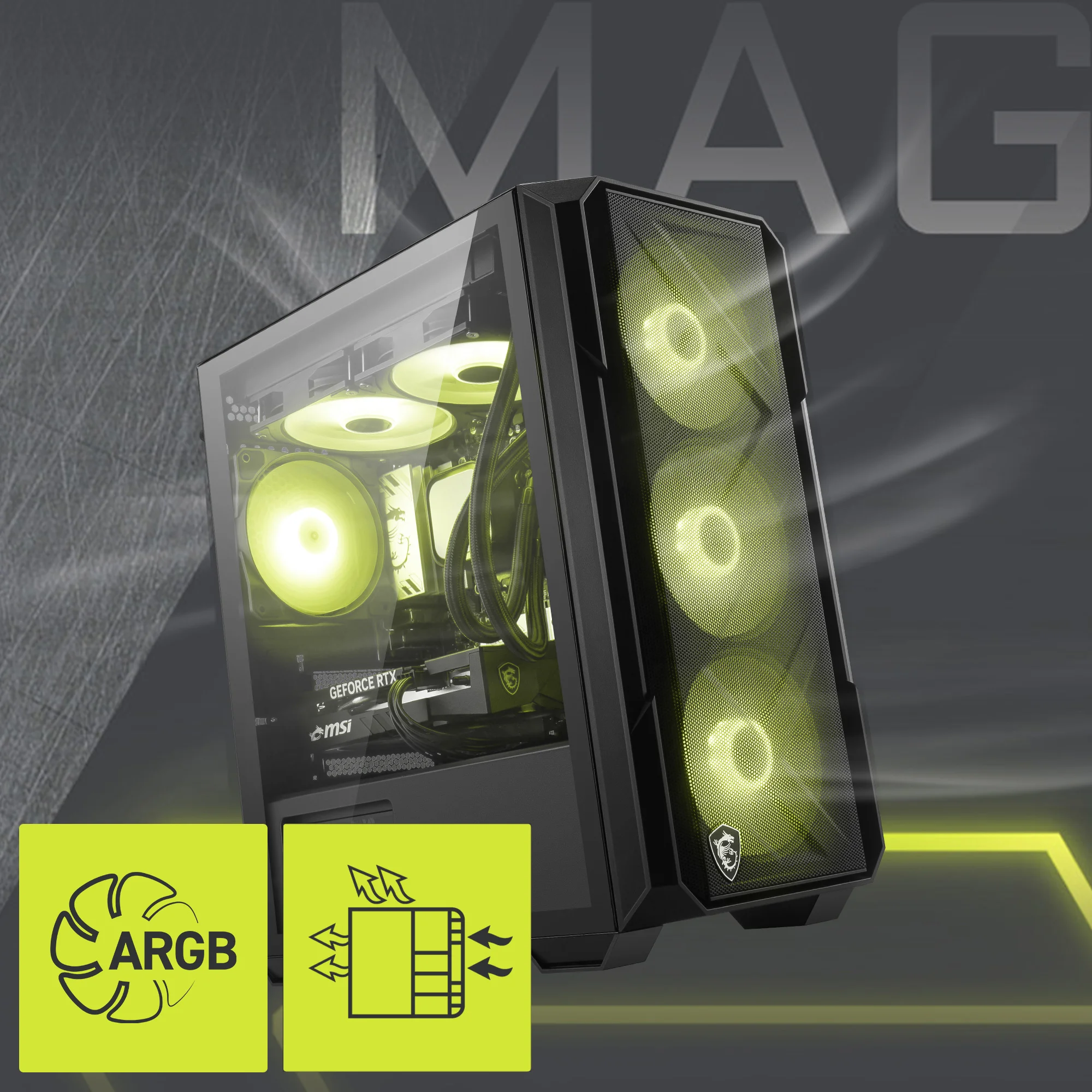 Document Hava Ak�m� Optimizasyonu MAG FORGE M120R AIRFLOW �n panelindeki �zgara yap�s� il