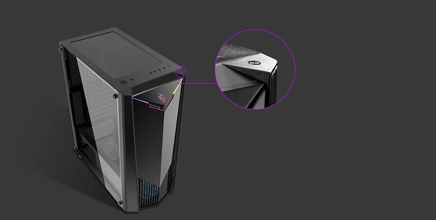 MSI INSTA-LIGHT LOOP BUTONU Insta-Light Loop ile Bir d��meye dokunarak MPG VELOX 100