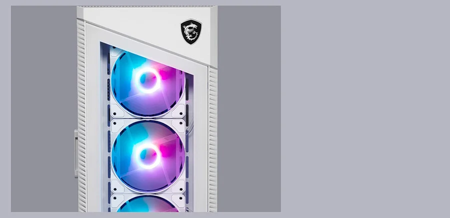 MSI TEMPERED GLASS �N PANEL MPG VELOX 100R modelinin �n paneli, ?tempered glass? g��