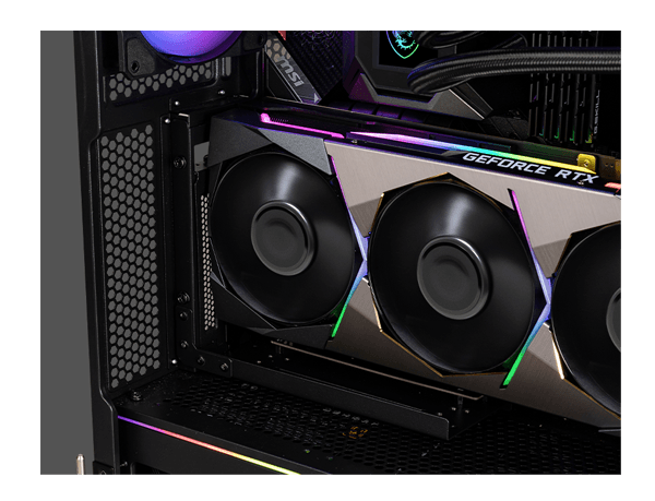 MPG VELOX 100P AIRFLOW VERTICAL GPU MOUNT